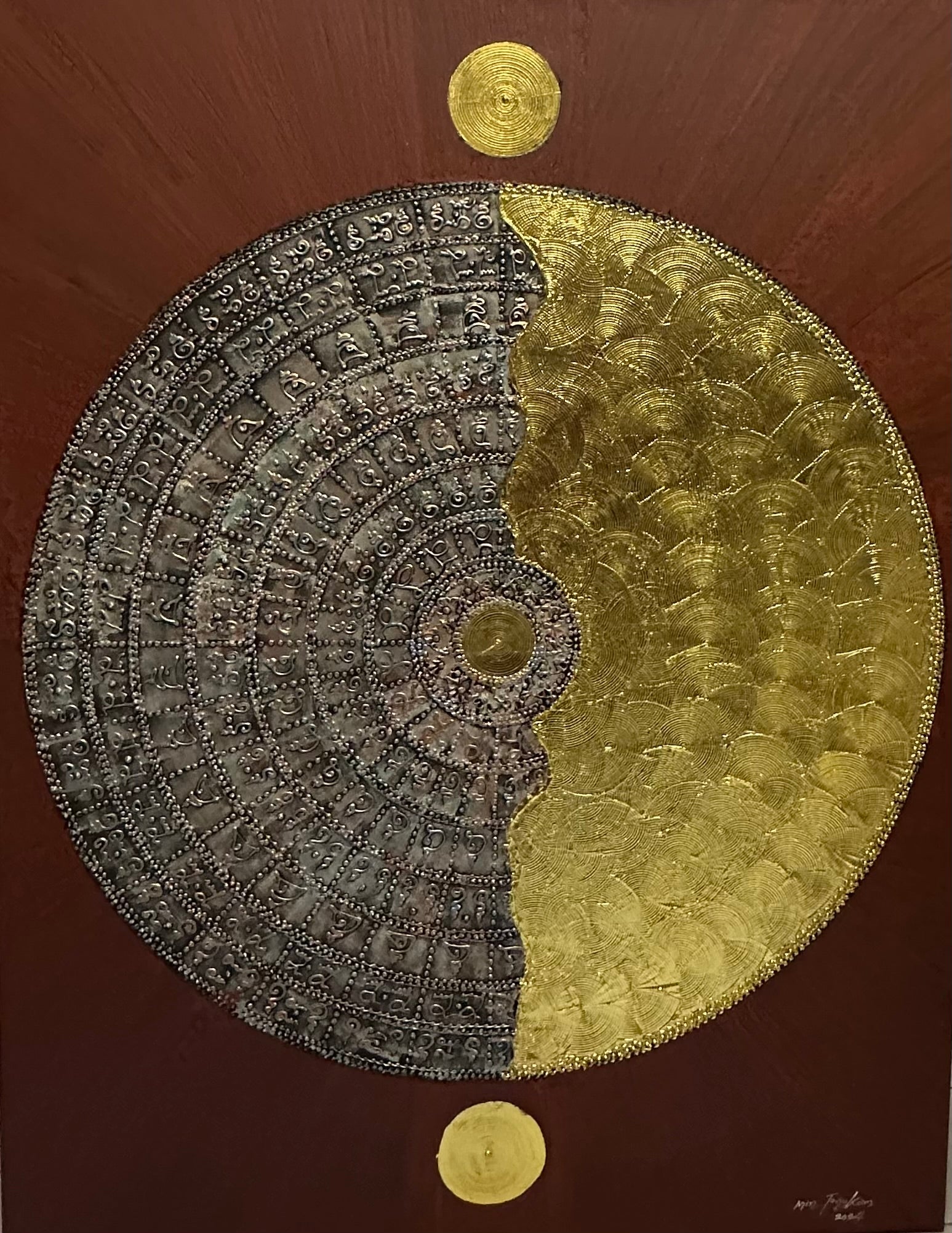 Gold painting009