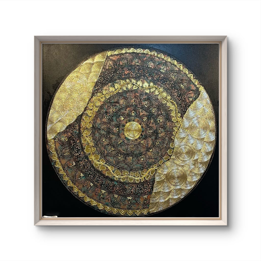 Gold painting 007