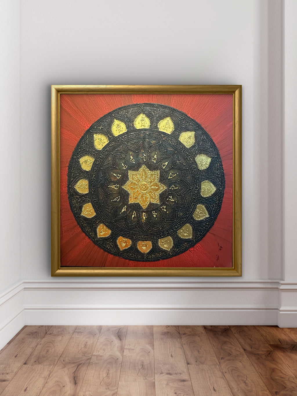 Gold painting 002