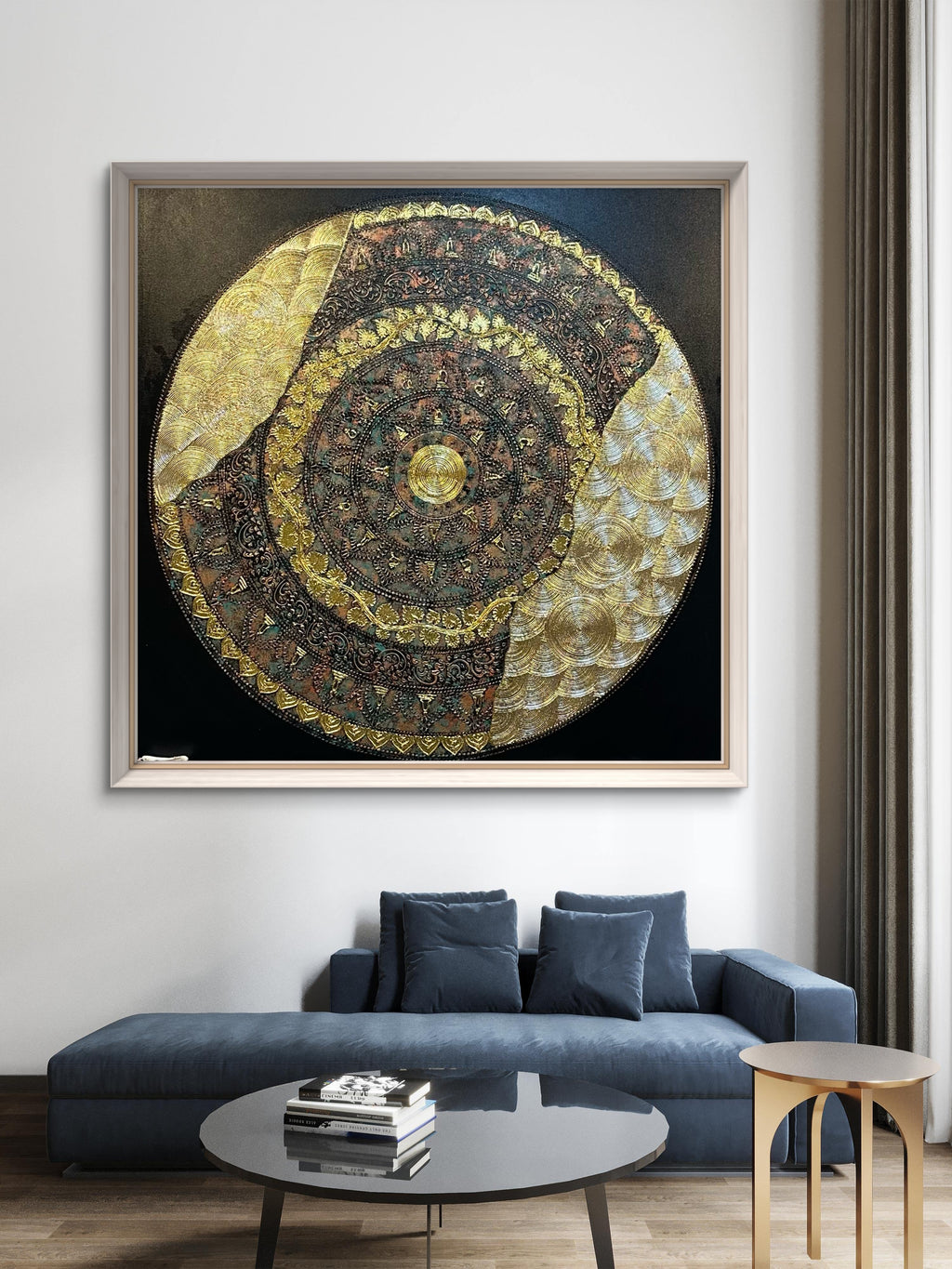 Gold painting 007