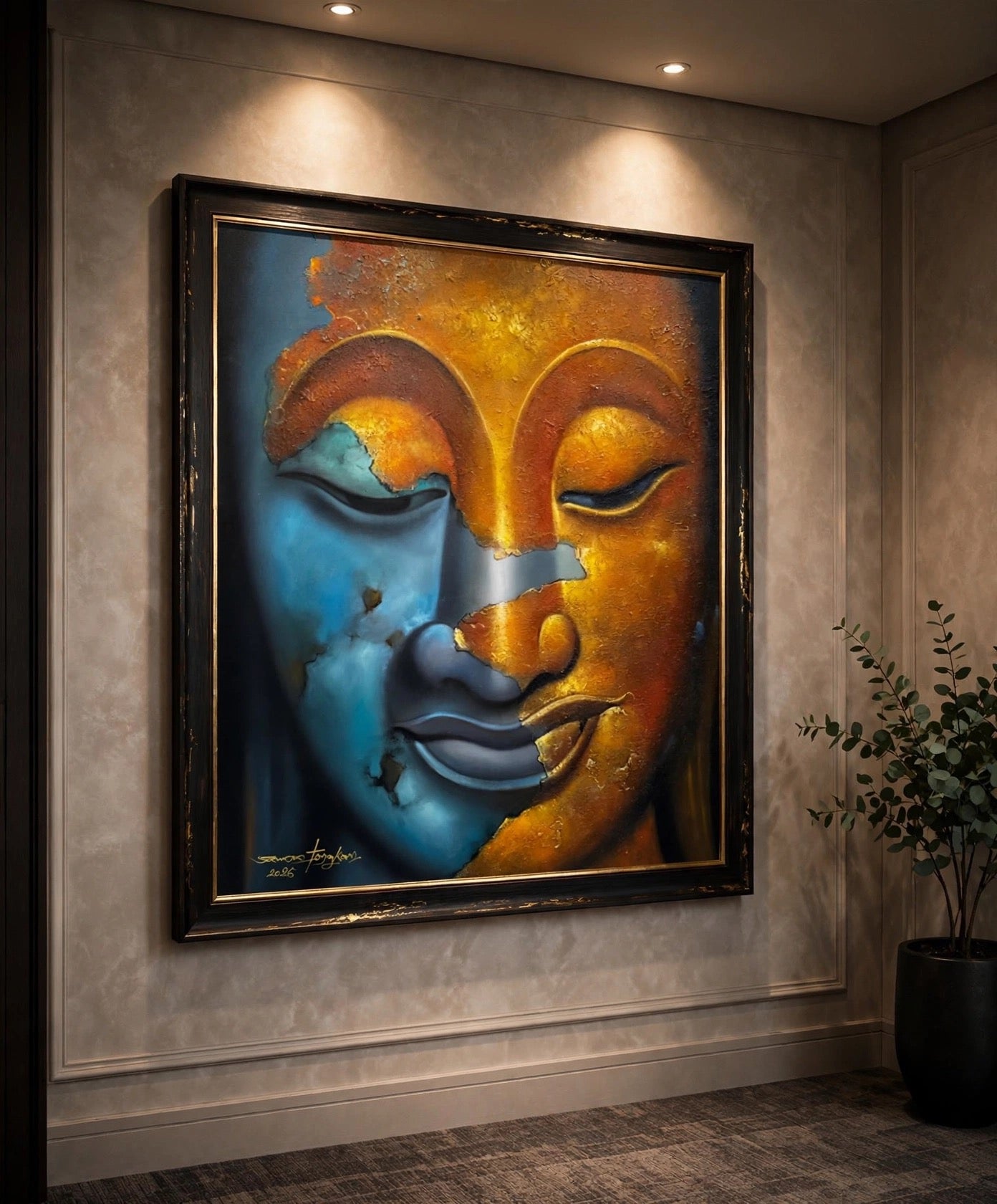 Buddha sand001