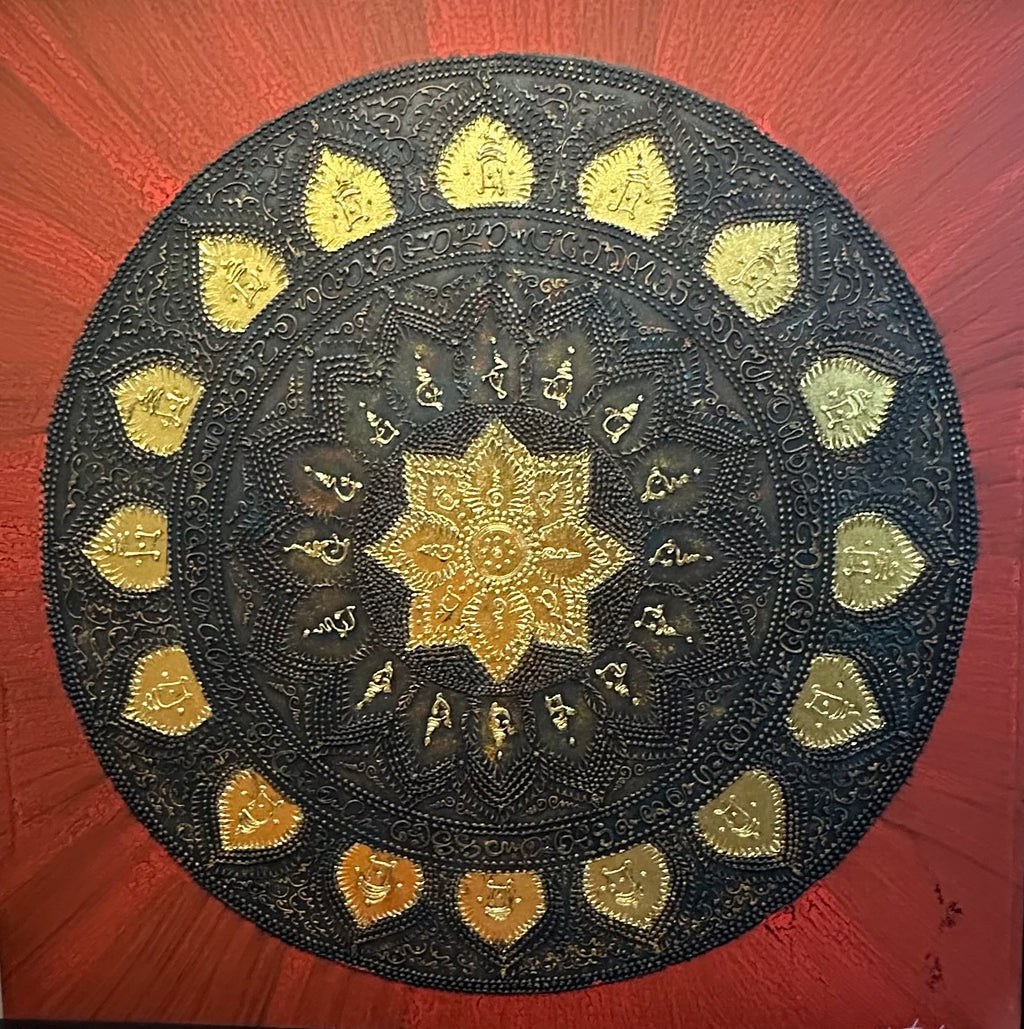 Gold painting 002