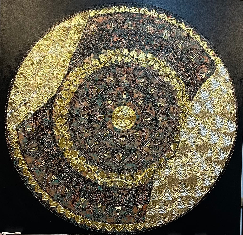 Gold painting 007