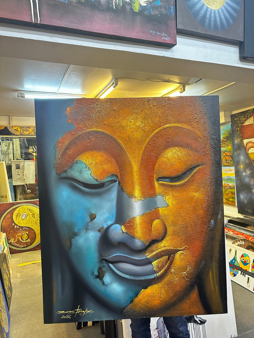 Buddha sand001