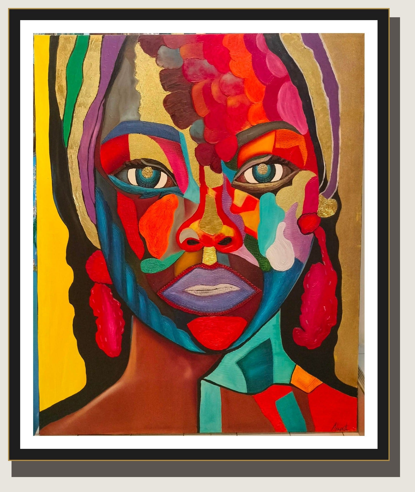 Lady abstract 007