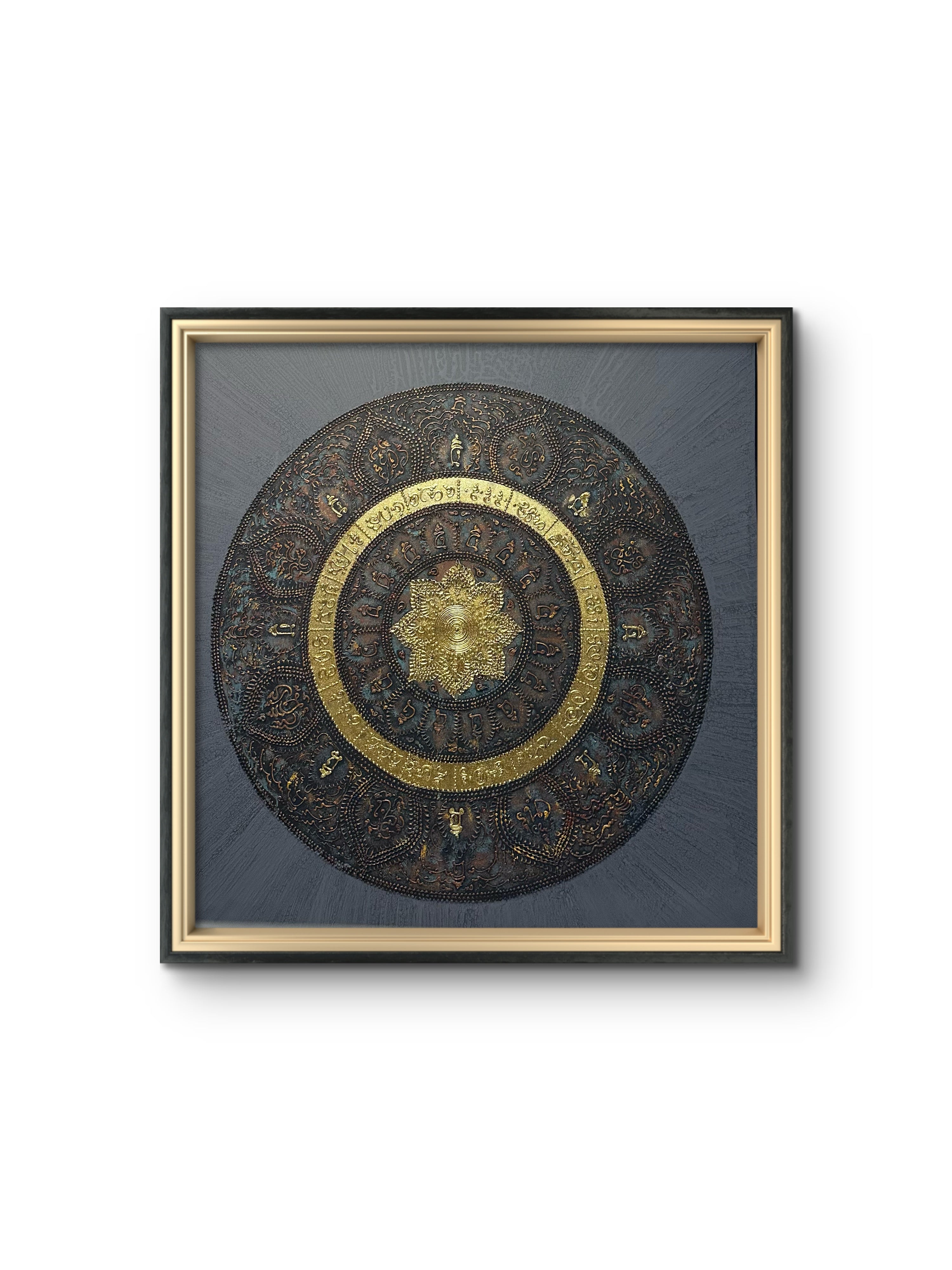 Gold painting 008