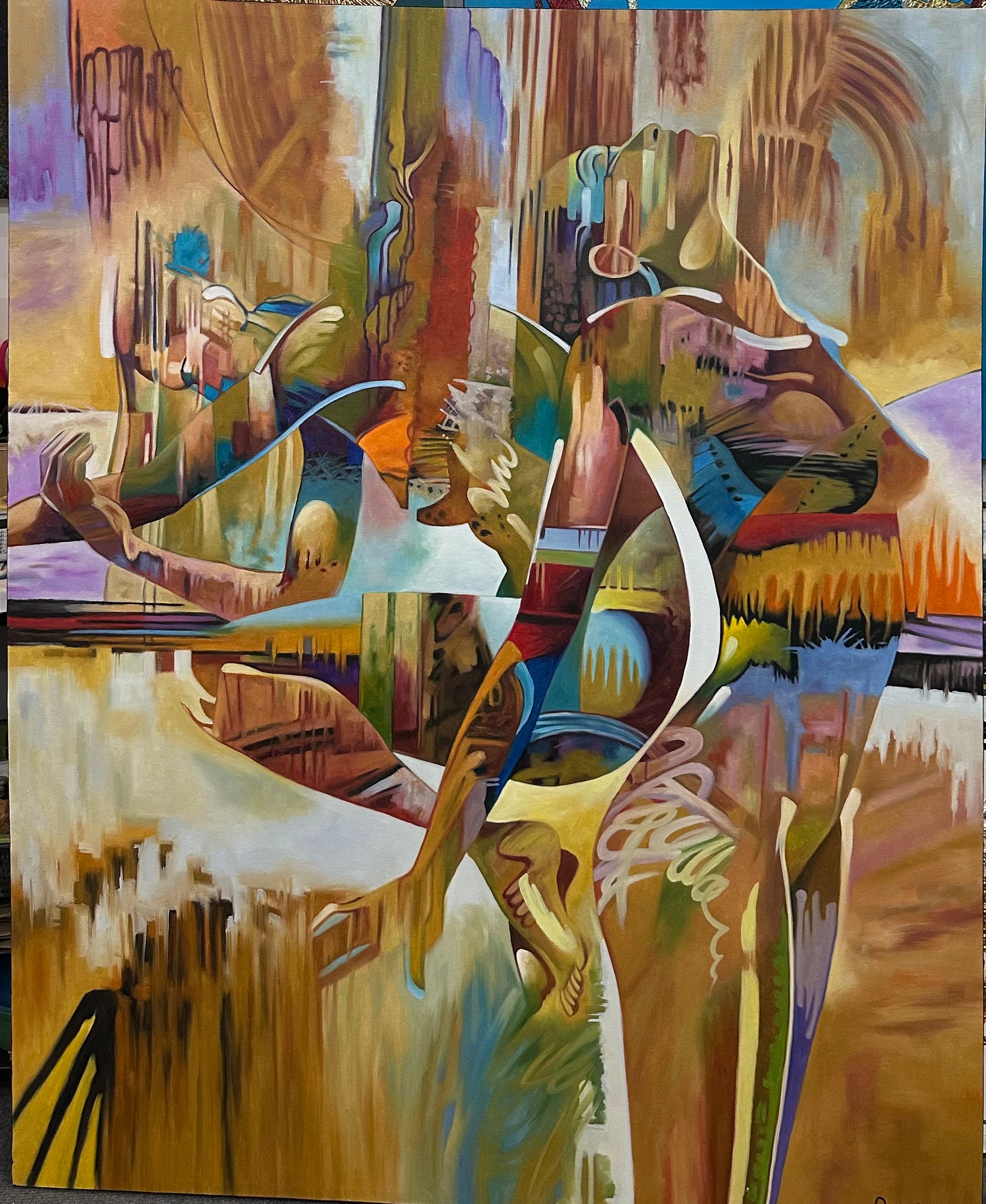 Sexy lady abstract 001