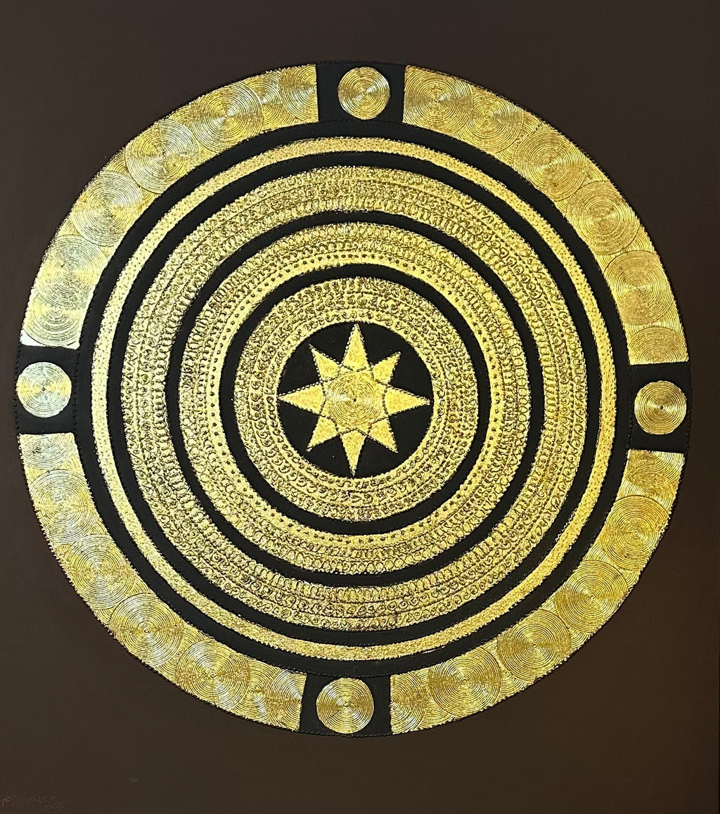 Gold painting 006