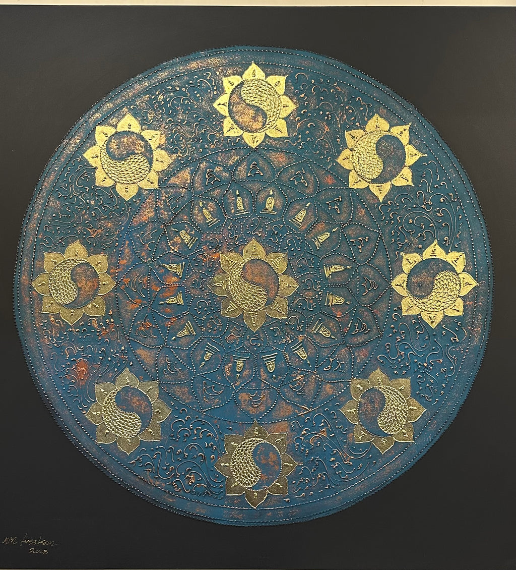Gold painting 005