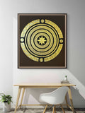 Gold painting 006
