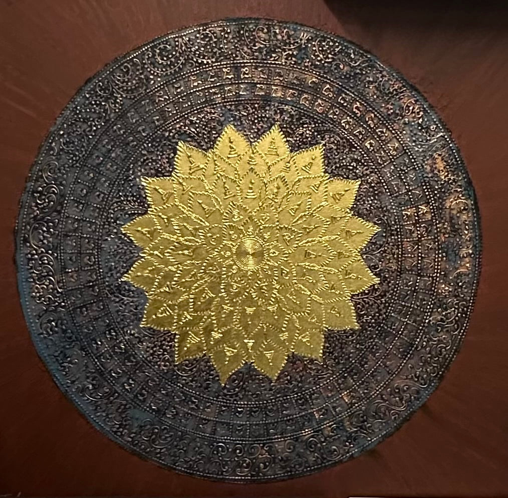 Gold painting 001