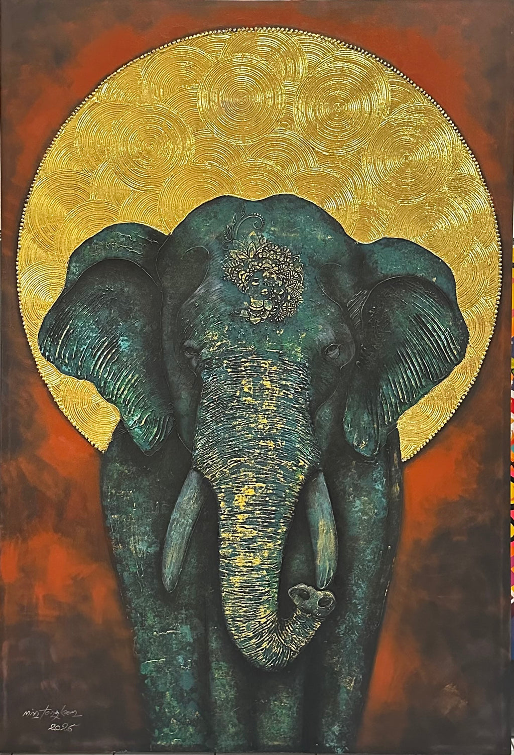 Elephant gold 010