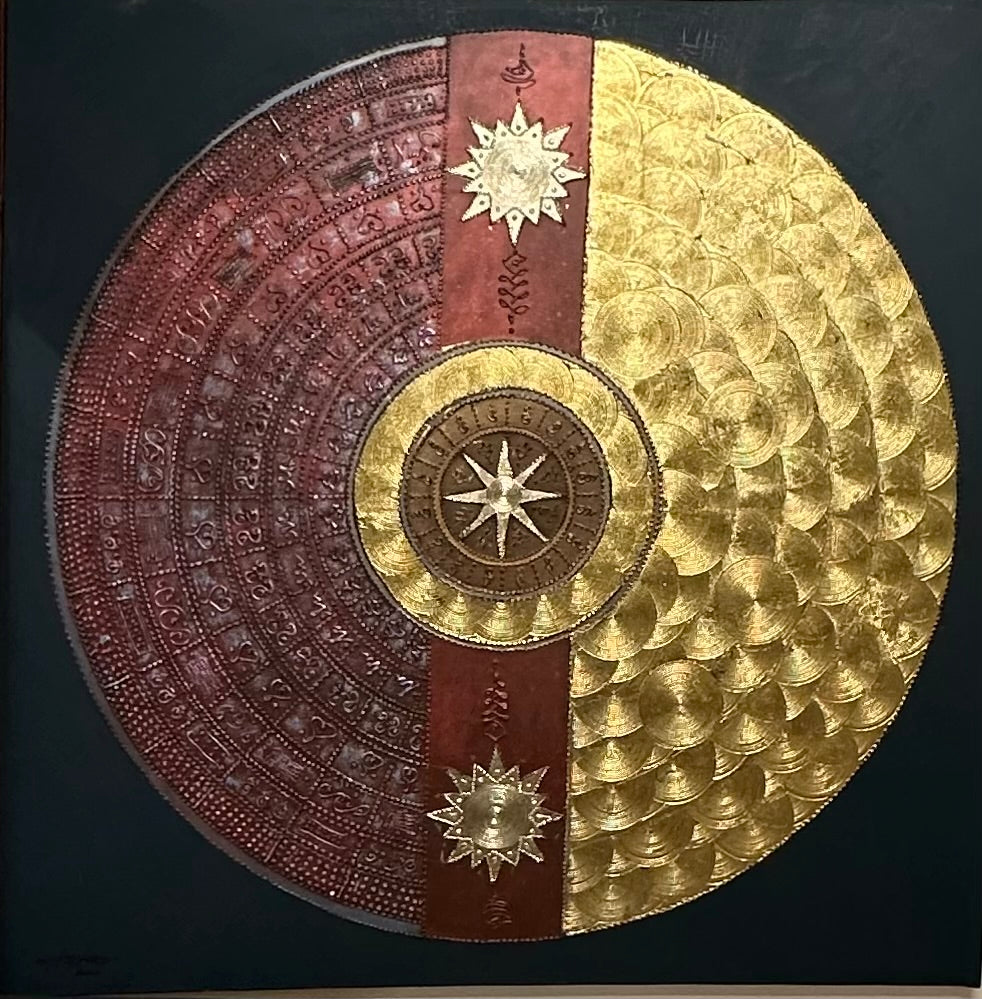 Gold painting 004