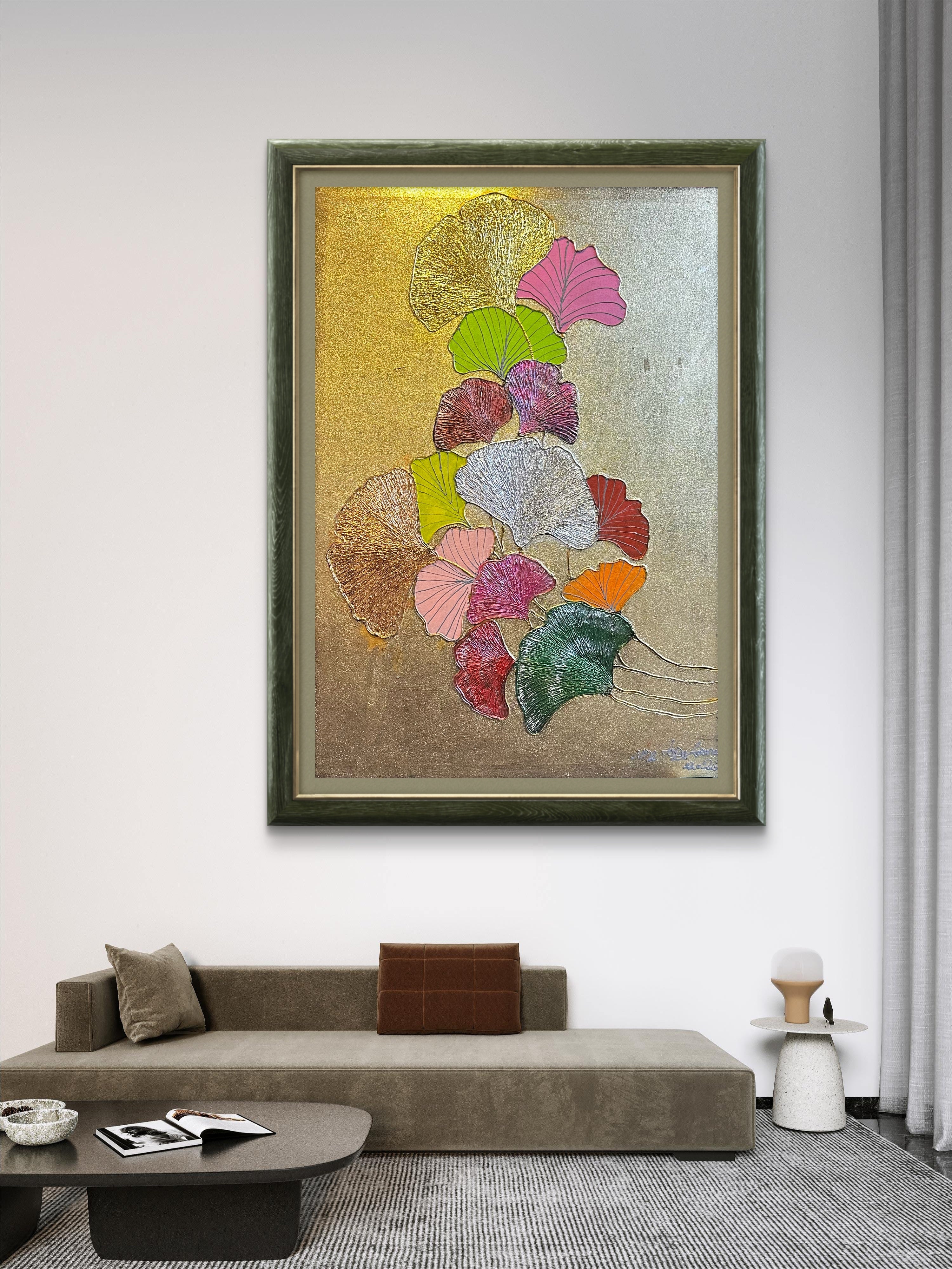 Gold flower002