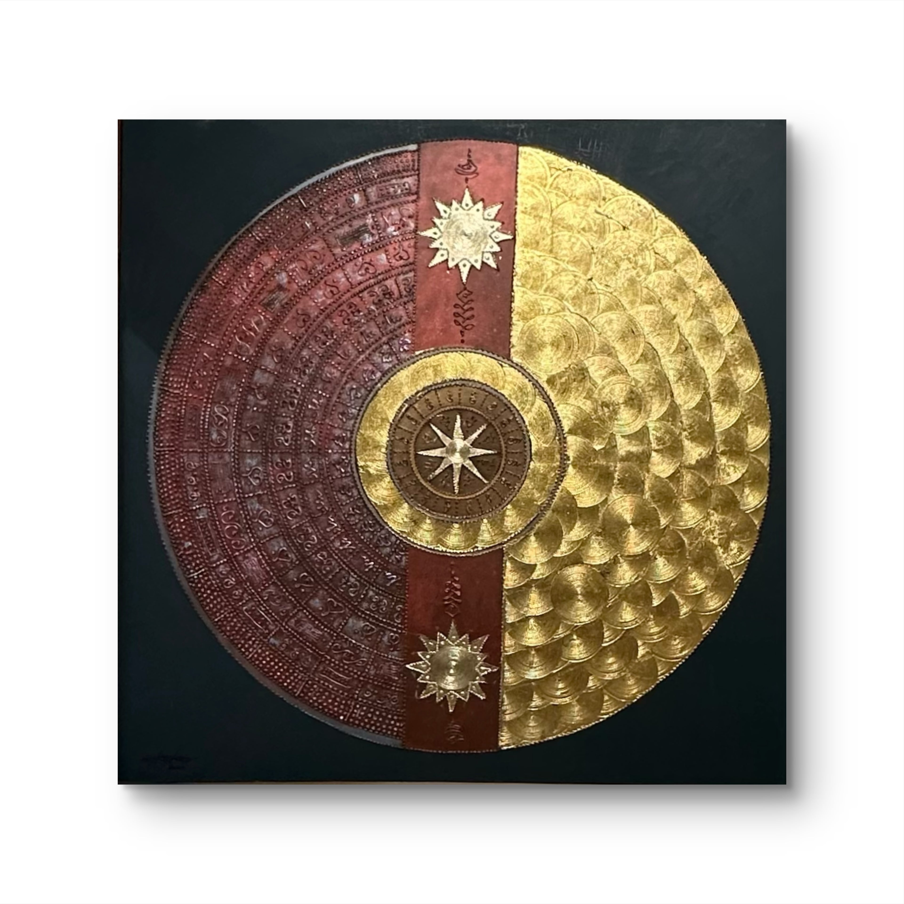 Gold painting 004