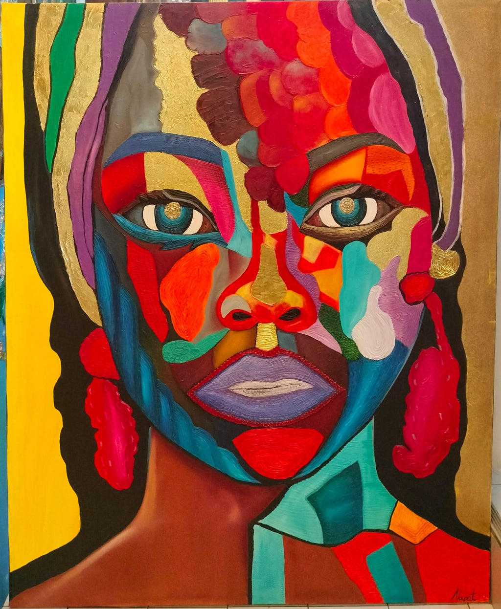 Lady abstract 007