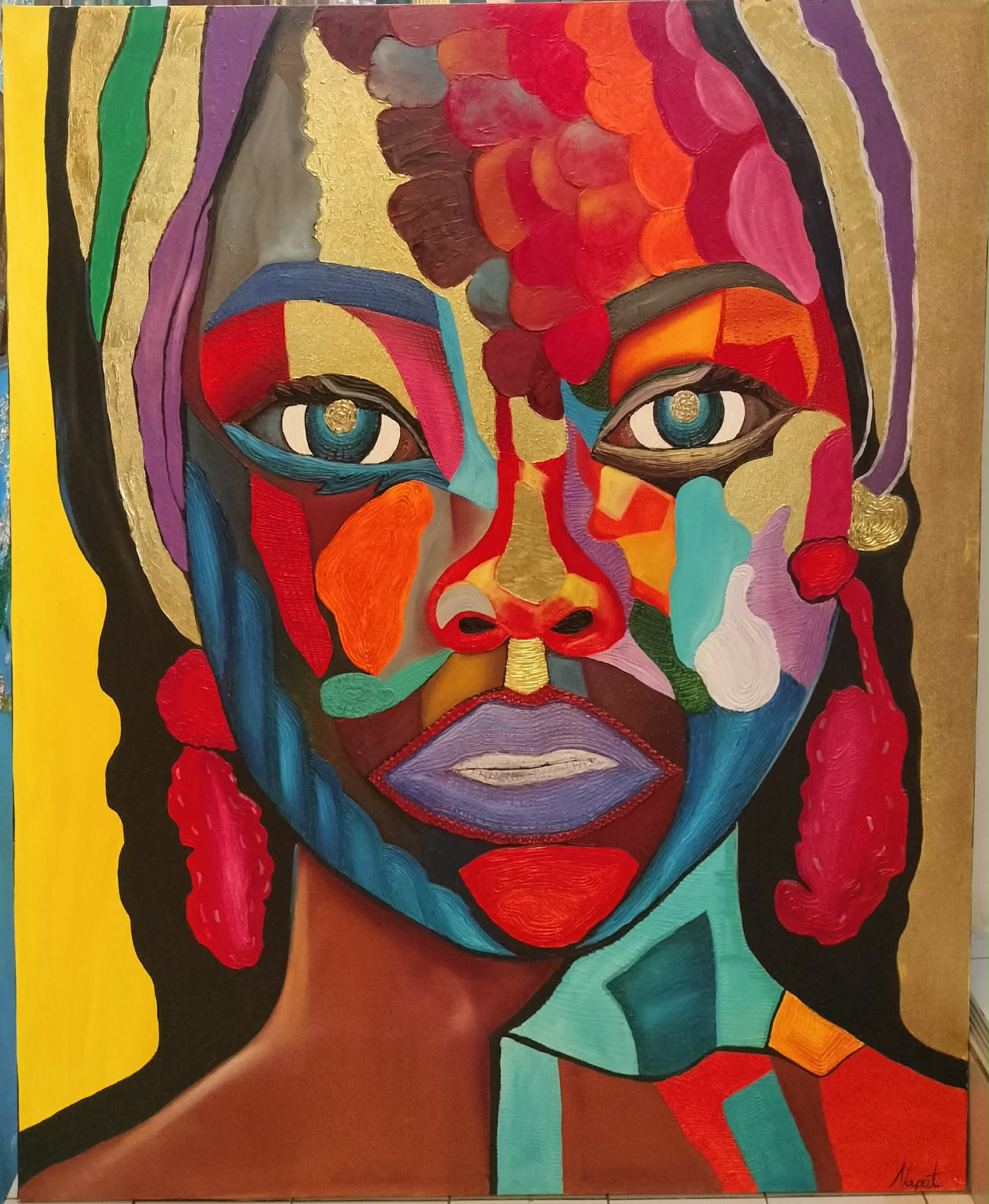 Lady abstract 007