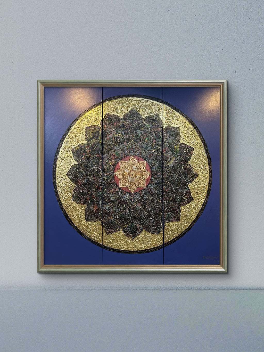 Gold painting 001